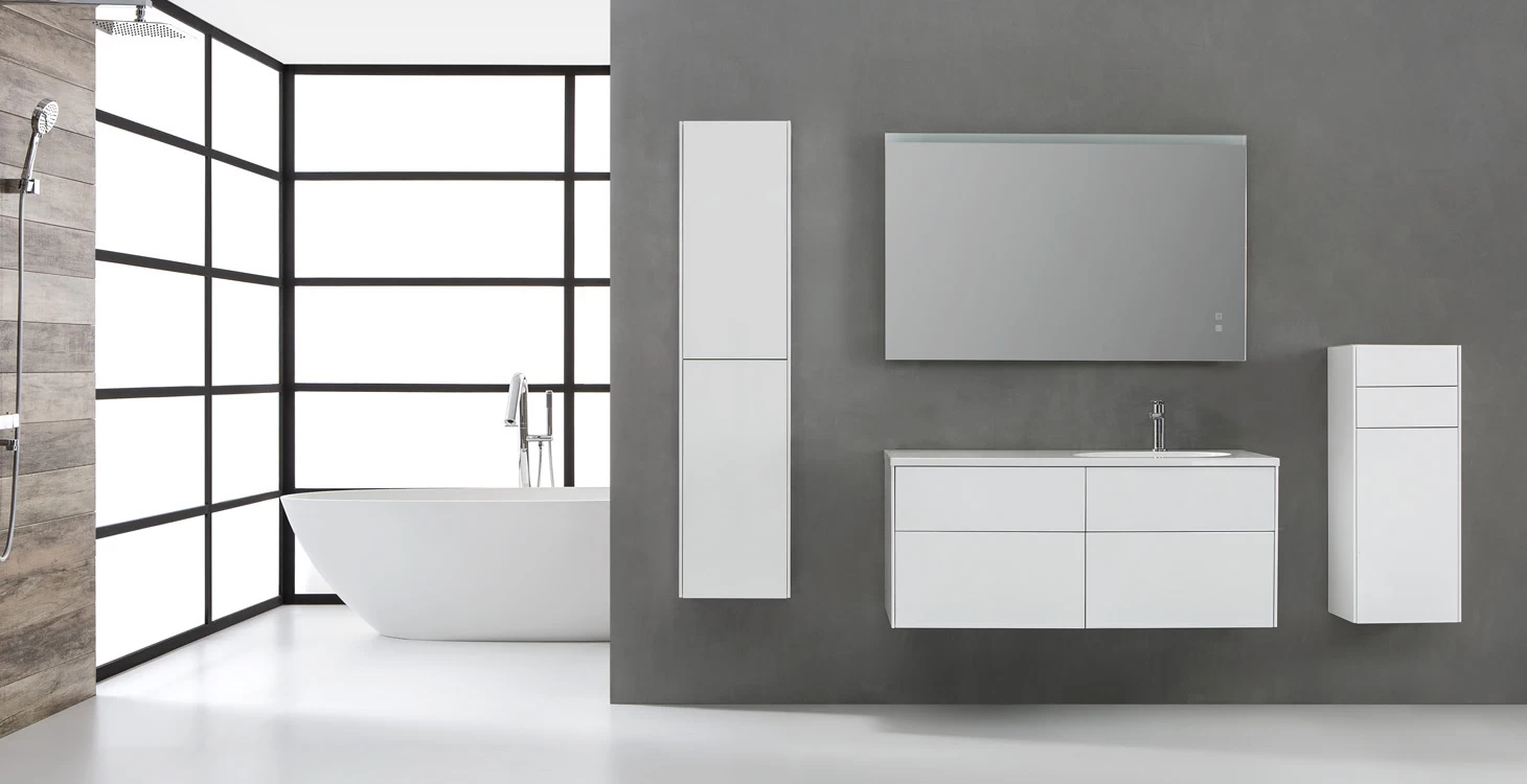 StoneArt Badmöbel-Set Venice VE-1210-I Weiß 120x52 Rechts 5 StoneArt Badmöbel-Set Venice VE-1210-I Weiß 120x52 Rechts – Bild 5