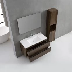 StoneArt Badmöbel-Set Monte Carlo MC-1000 Weiß 100x52 -Badmöbel Store bg15405 4thxqdhsducpfd