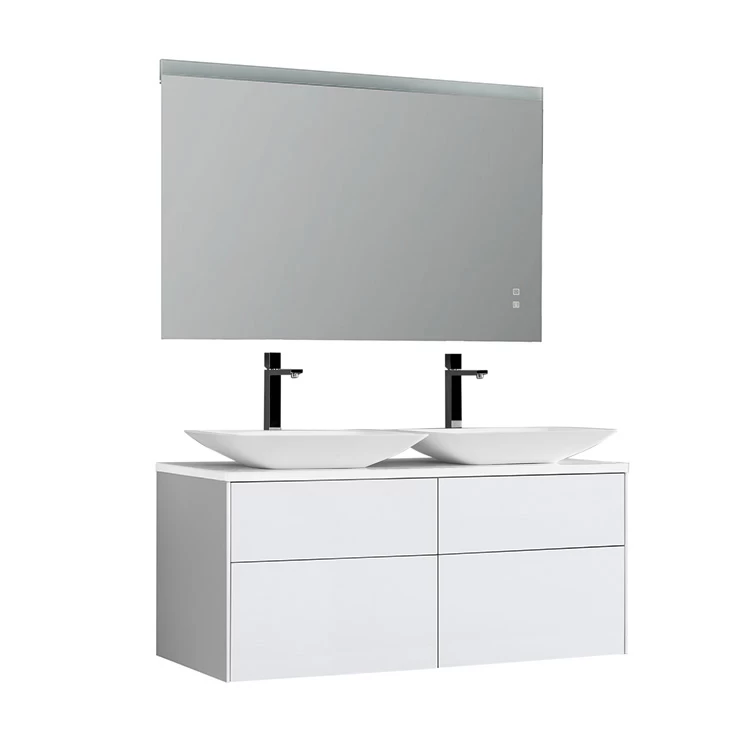 StoneArt Badmöbel-Set Venice VE-1200pro-1 Weiß 120x52 1 StoneArt Badmöbel-Set Venice VE-1200pro-1 Weiß 120x52