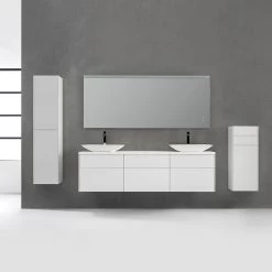 StoneArt Badmöbel-Set Venice VE-1800pro-1 Weiß 180x52 -Badmöbel Store bg15432 3yj4c5cqrta9mf