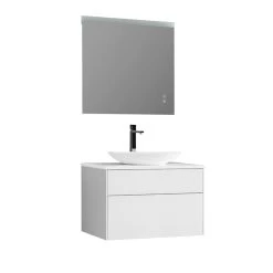 StoneArt Badmöbel-Set Venice VE-0800pro-3 Weiß 80x52