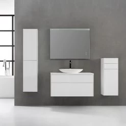 StoneArt Badmöbel-Set Venice VE-1000pro-3 Weiß 100x52 -Badmöbel Store bg15491 3lcrhtouqo5emx