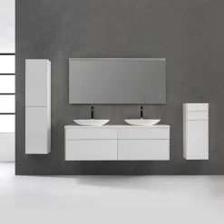 StoneArt Badmöbel-Set Venice VE-1600pro-3 Weiß 160x52 -Badmöbel Store bg15507 3qaaajiw47eqb1