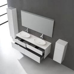 StoneArt Badmöbel-Set Venice VE-1600pro-3 Weiß 160x52 -Badmöbel Store bg15507 4lyv4wqmye5kyn