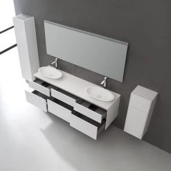 StoneArt Badmöbel-Set Venice VE-1800pro-3 Weiß 180x52 -Badmöbel Store bg15511 4lnsc4akhjht7x