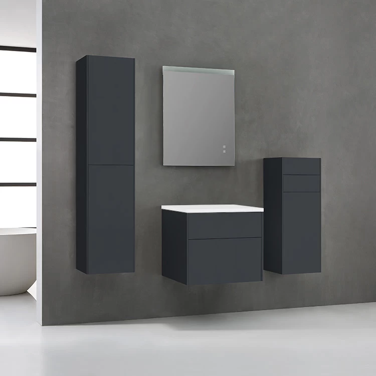 StoneArt Badmöbel-Set Venice VE-0600pro Dunkelgrau 60x52 2 StoneArt Badmöbel-Set Venice VE-0600pro Dunkelgrau 60x52 – Bild 2