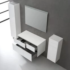 StoneArt Badmöbel-Set Venice VE-1010pro Dunkelgrau 100x52 Rechts -Badmöbel Store bg15547 4p0w05zkk6rpe0