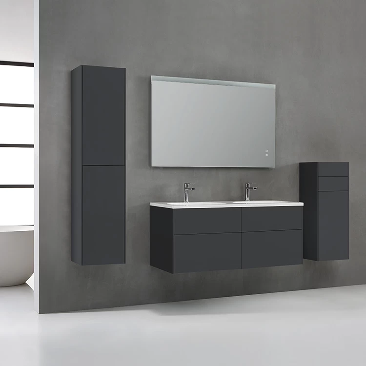 StoneArt Badmöbel-Set Venice VE-1200-I Dunkelgrau 120x52 2 StoneArt Badmöbel-Set Venice VE-1200-I Dunkelgrau 120x52 – Bild 2