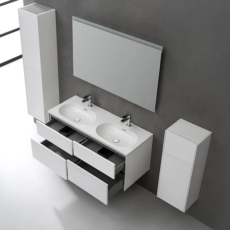 StoneArt Badmöbel-Set Venice VE-1200-I Dunkelgrau 120x52 4 StoneArt Badmöbel-Set Venice VE-1200-I Dunkelgrau 120x52 – Bild 4