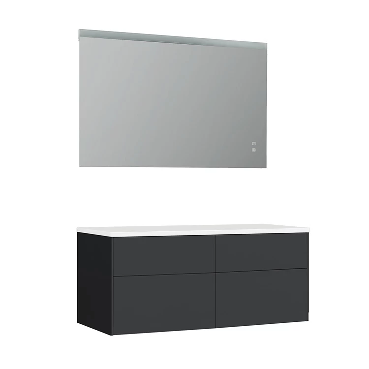 StoneArt Badmöbel-Set Venice VE-1200pro Dunkelgrau 120x52 1 StoneArt Badmöbel-Set Venice VE-1200pro Dunkelgrau 120x52