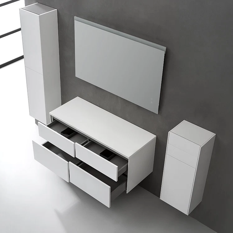 StoneArt Badmöbel-Set Venice VE-1200pro Dunkelgrau 120x52 4 StoneArt Badmöbel-Set Venice VE-1200pro Dunkelgrau 120x52 – Bild 4