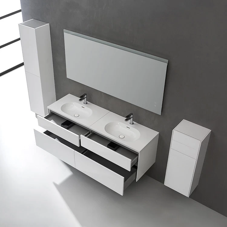 StoneArt Badmöbel-Set Venice VE-1600-I Dunkelgrau 160x52 4 StoneArt Badmöbel-Set Venice VE-1600-I Dunkelgrau 160x52 – Bild 4