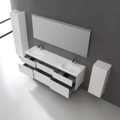 StoneArt Badmöbel-Set Venice VE-1800-I Dunkelgrau 180x52 -Badmöbel Store bg15578 4jv7sjgd4pu6qe