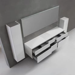 StoneArt Badmöbel-Set Venice VE-2000pro Dunkelgrau 200x52 -Badmöbel Store bg15588 4glp3nh5ib8ccm