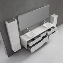 StoneArt Badmöbel-Set Venice VE-2000pro-2 Dunkelgrau 200x52 -Badmöbel Store bg15590 4nckzzlmf45t07