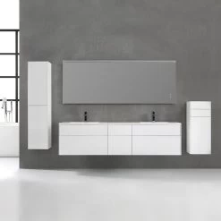 StoneArt Badmöbel-Set Venice VE-2000-II Eiche Hell 200x52 -Badmöbel Store bg15663 3fycnc8bmpfhny