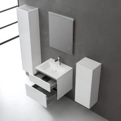 StoneArt Badmöbel-Set Venice VE-0600-II Eiche Dunkel 60x52 -Badmöbel Store bg15675 4xpruihwh640a5