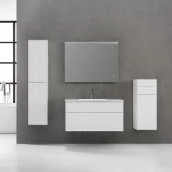 StoneArt Badmöbel-Set Venice VE-1000-II Eiche Dunkel 100x52 -Badmöbel Store bg15703 3umwvvakvlebni