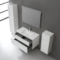 StoneArt Badmöbel-Set Venice VE-1000-II Eiche Dunkel 100x52 -Badmöbel Store bg15703 4e5zrlrenxay1y