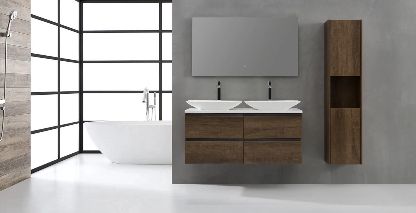 StoneArt Badmöbel-Set Monte Carlo MC-1200pro-1 Eiche Dunkel 120x52 5 StoneArt Badmöbel-Set Monte Carlo MC-1200pro-1 Eiche Dunkel 120x52 – Bild 5