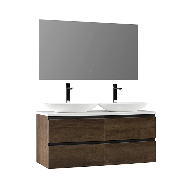 StoneArt Badmöbel-Set Monte Carlo MC-1200pro-3 Eiche Dunkel 120x52 1 StoneArt Badmöbel-Set Monte Carlo MC-1200pro-3 Eiche Dunkel 120x52