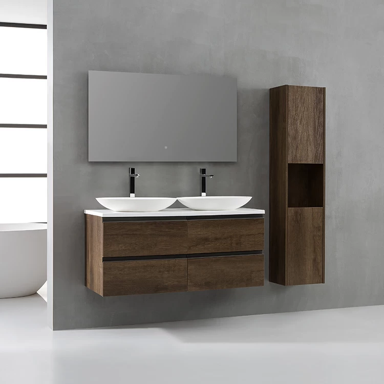 StoneArt Badmöbel-Set Monte Carlo MC-1200pro-3 Eiche Dunkel 120x52 2 StoneArt Badmöbel-Set Monte Carlo MC-1200pro-3 Eiche Dunkel 120x52 – Bild 2