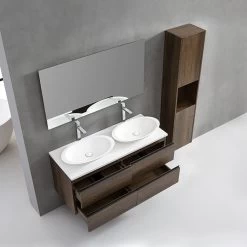 StoneArt Badmöbel-Set Monte Carlo MC-1200pro-3 Eiche Dunkel 120x52 8 StoneArt Badmöbel-Set Monte Carlo MC-1200pro-3 Eiche Dunkel 120x52 -Badmöbel Store bg15801 4etf6ueojl23io