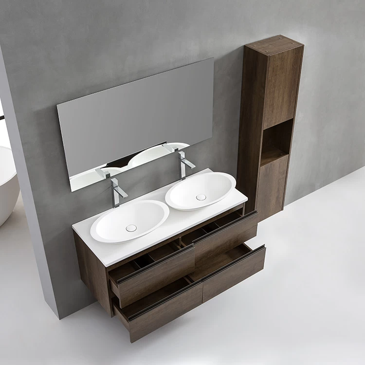 StoneArt Badmöbel-Set Monte Carlo MC-1200pro-3 Eiche Dunkel 120x52 4 StoneArt Badmöbel-Set Monte Carlo MC-1200pro-3 Eiche Dunkel 120x52 – Bild 4