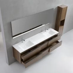 StoneArt Badmöbel-Set Monte Carlo MC-2000 Dunkelgrau 200x52 -Badmöbel Store bg15892 4hf5fa88etpp6l