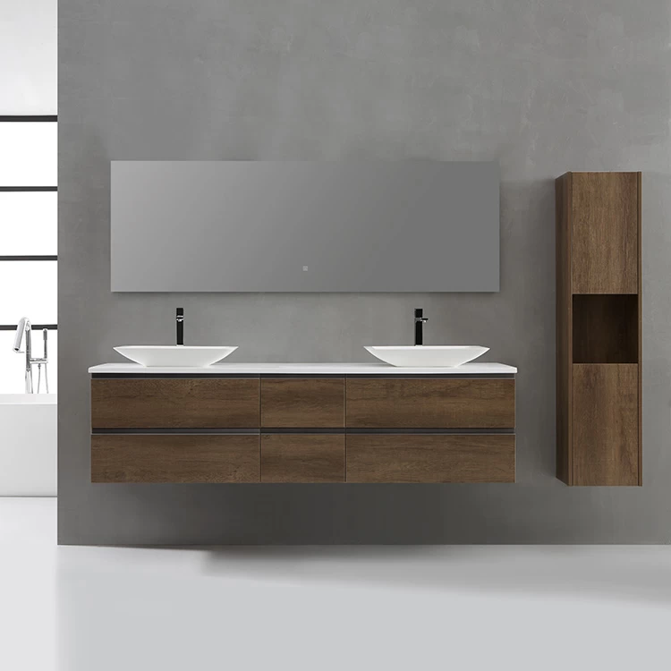 StoneArt Badmöbel-Set Monte Carlo MC-2000pro-1 Eiche Dunkel 200x52 3 StoneArt Badmöbel-Set Monte Carlo MC-2000pro-1 Eiche Dunkel 200x52 – Bild 3