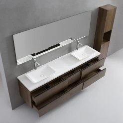 StoneArt Badmöbel-Set Monte Carlo MC-2000pro-1 Eiche Dunkel 200x52 8 StoneArt Badmöbel-Set Monte Carlo MC-2000pro-1 Eiche Dunkel 200x52 -Badmöbel Store bg15920 4ncgnoj2cr1bfs