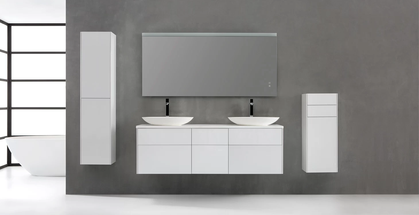 StoneArt Badmöbel-Set Venice VE-1610pro-3 Weiß 160x52 5 StoneArt Badmöbel-Set Venice VE-1610pro-3 Weiß 160x52 – Bild 5